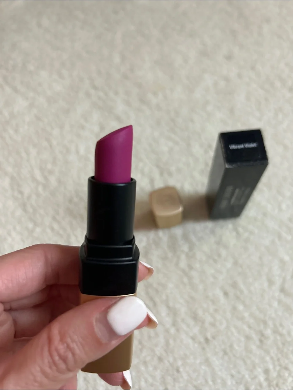 Bobbi Brown Luxe Matte Lipstick in Vibrant Violet